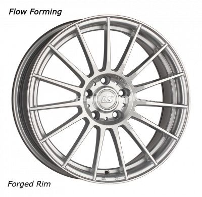 ДискLS RC05 7.5JxR17 PCD4x100 ET40 DIA60.1, серебристый