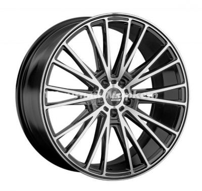 ДискLS RC60 9JxR21 PCD5x108 ET38.5 DIA63.4, черный полностью полированный