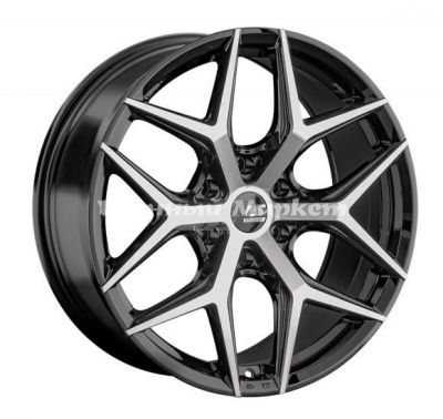 ДискLS RC64 9JxR20 PCD6x139.7 ET25 DIA78.1, черный полностью полированный