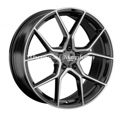 ДискLS RC72 8.5JxR19 PCD5x120 ET41.5 DIA72.6, черный полностью полированный