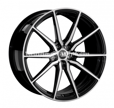 ДискLS FG01 1JxR21 PCD5x112 ET52 DIA66.6, черный полностью полированный