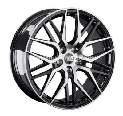 ДискLS FG04 8JxR18 PCD5x108 ET45 DIA63.3, черный полностью полированный