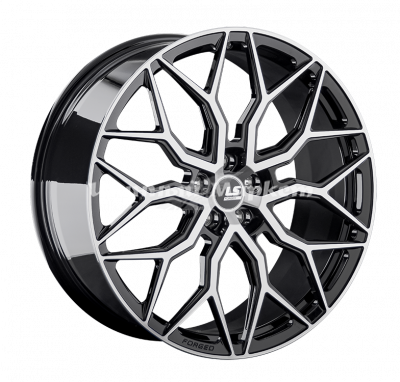 ДискLS FG13 8JxR18 PCD5x112 ET38 DIA66.6, черный полностью полированный