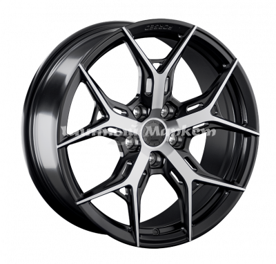 ДискLS FG14 8JxR18 PCD5x114.3 ET30 DIA67.1, черный матовый полированный