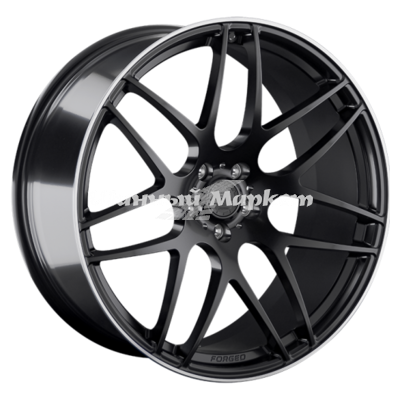 ДискLS LS FG09 10JxR22 PCD5x112 ET40 DIA66.6, матовый черный с ободом