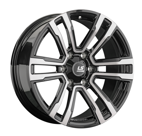 ДискLS LS FG11 8JxR20 PCD6x114.3 ET46 DIA67.1, черный полностью полированный