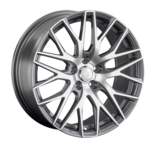 ДискLS 1361 7.5JxR17 PCD5x108 ET33 DIA60.1, насыщенный темно-серый полностью полированный