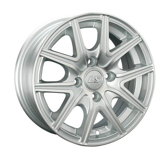 ДискLS 188 6.5JxR15 PCD4x100 ET45 DIA73.1, серебристый полностью полированный