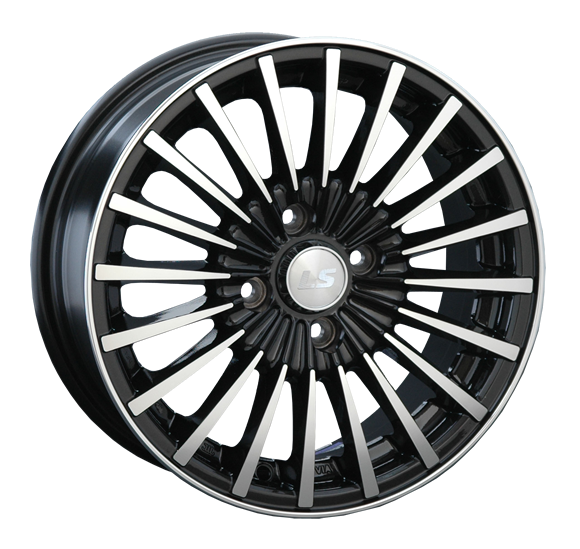 ДискLS LS 222 7JxR16 PCD5x105 ET36 DIA56.6, черный полированный