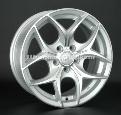 ДискLS LS 539 7.5JxR17 PCD5x100 ET40 DIA73.1, серебристый полностью полированный