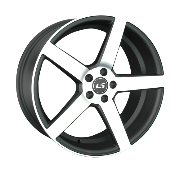 ДискLS LS 552 8JxR18 PCD5x100 ET40 DIA73.1, черный матовый полированный