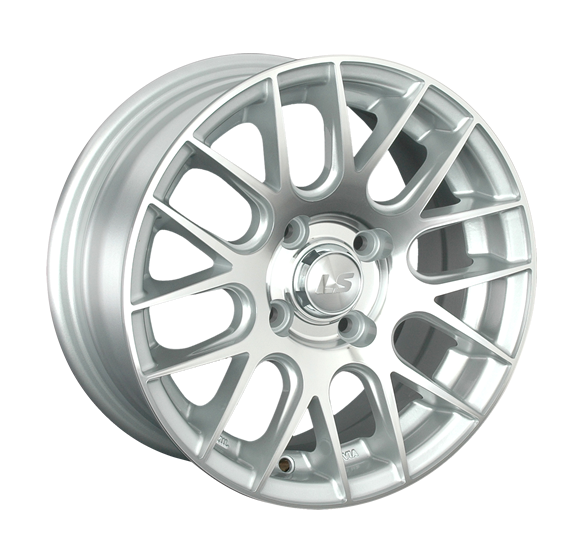 ДискLS LS 566 7JxR16 PCD5x100 ET35 DIA73.1, серебристый полностью полированный