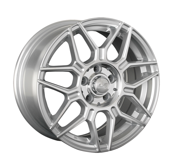 ДискLS LS 785 6.5JxR15 PCD4x100 ET40 DIA60.1, серебристый полностью полированный