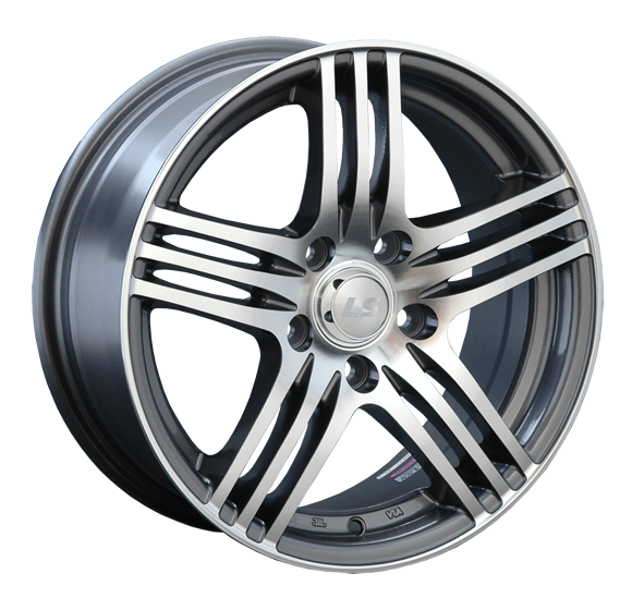 ДискLS LS NG277 6.5JxR15 PCD5x108 ET40 DIA63.3, насыщенный темно-серый полностью полированный