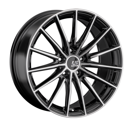 ДискLS LS RC63 8.5JxR18 PCD5x112 ET30 DIA66.6, черный полностью полированный