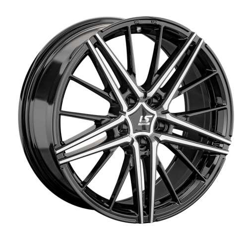 ДискLS LS RC76 8JxR18 PCD5x108 ET36 DIA65.1, черный полностью полированный