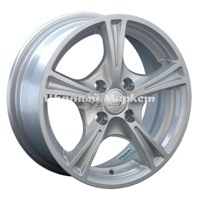 ДискLS NG232 7JxR16 PCD5x110 ET38 DIA73.1, серебристый