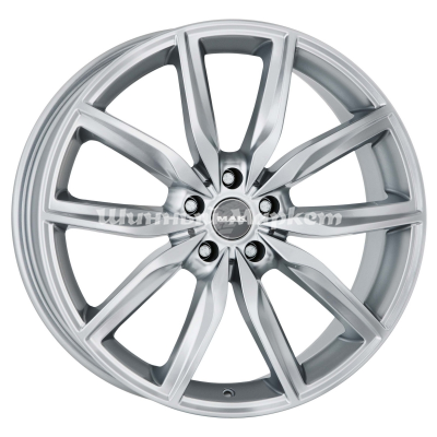 ДискMAK Allianz 8JxR20 PCD5x112 ET27 DIA66.6, серебристый