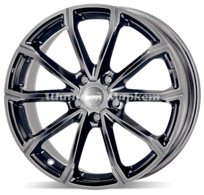 ДискMAK DaVinci 7.5JxR18 PCD5x114.3 ET40 DIA66.1, Светлый титан