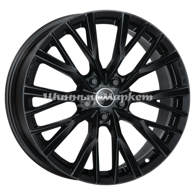 ДискMAK Kent 8.5JxR20 PCD5x108 ET42 DIA63.4, Чёрный глянцевый