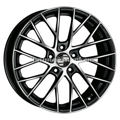 ДискMAK Monaco 8.5JxR19 PCD5x112 ET39 DIA66.5, Черное зеркало