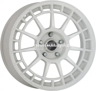 ДискMAK NTT 7JxR17 PCD4x100 ET42 DIA72, глянцевый белый