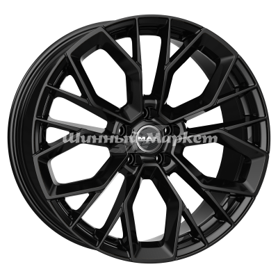 ДискMAK Stilo-D 9.5JxR20 PCD5x114.3 ET45 DIA76, Чёрный глянцевый