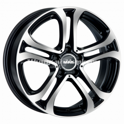 ДискMAK Stuttgart 8JxR18 PCD5x112 ET48 DIA66.6, Черное зеркало