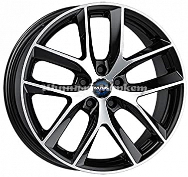 ДискMAK Voltage 8.5JxR19 PCD5x114.3 ET40 DIA64.1, Черное зеркало