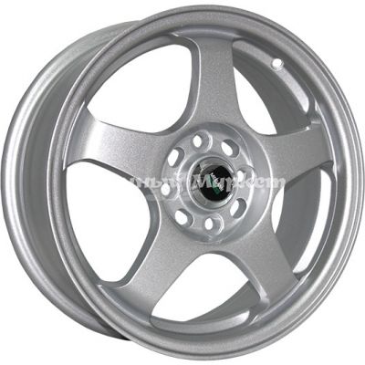 ДискMegami Mgm-7 6JxR15 PCD4x100 ET46 DIA54.1, серебристый