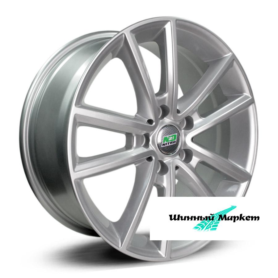 ДискN2O Y9100 6.5JxR16 PCD5x114.3 ET40 DIA66.1, серебристый