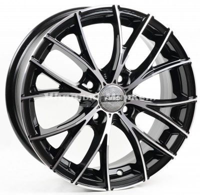 ДискNEO 573 6JxR15 PCD4x100 ET45 DIA60.1, черный бриллиант