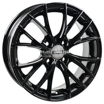 ДискNEO 573 6JxR15 PCD4x100 ET45 DIA54.1, черный глянцевый