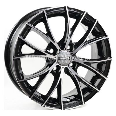 ДискNEO 573 N 6JxR15 PCD4x100 ET45 DIA54.1, черный бриллиант