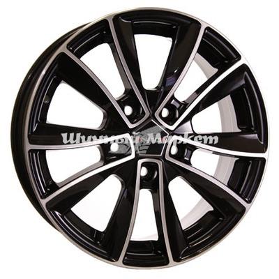 ДискNEO 642 6.5JxR16 PCD5x105 ET39 DIA56.6, черный бриллиант