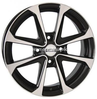 ДискNEO 667 6JxR16 PCD4x100 ET37 DIA67.1, черный бриллиант