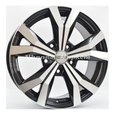 ДискNEO 715 N 7.5JxR17 PCD5x108 ET50 DIA67.1, черный бриллиант