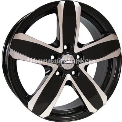 ДискNEO 736 7JxR17 PCD5x114.3 ET45 DIA66.1, черный бриллиант