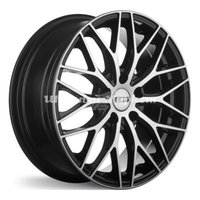 ДискNEO 740 7JxR17 PCD5x112 ET45 DIA57.1, черный бриллиант