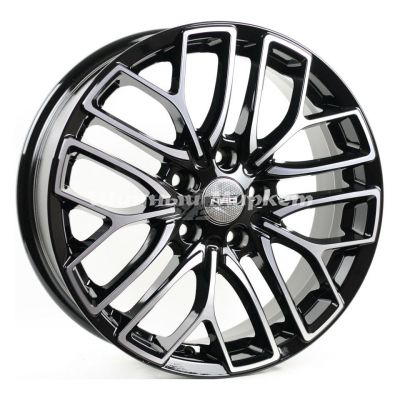 ДискNEO 781 N 6.5JxR17 PCD4x100 ET43 DIA60.1, черный бриллиант