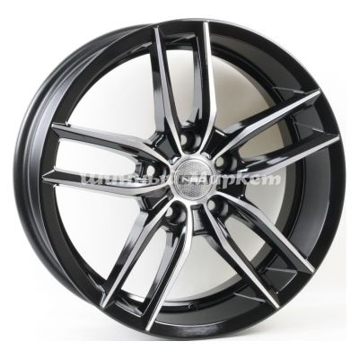 ДискNEO N-V08-1770 7JxR17 PCD5x114.3 ET38 DIA67.1, черный бриллиант