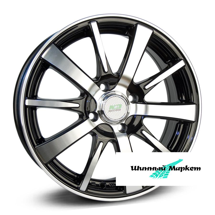 ДискNitro Y3120 6.5JxR16 PCD5x114.3 ET40 DIA66.1, черный с полированной лицевой стороной