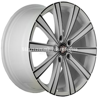 ДискNZ F-55 8JxR18 PCD5x112 ET39 DIA66.6, белый полированный