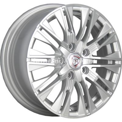 ДискNZ F-57 6.5JxR16 PCD5x114.3 ET46 DIA67.1, серебристый полностью полированный