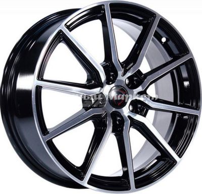 ДискNZ R-03 7JxR17 PCD5x114.3 ET35 DIA67.1, черный полностью полированный