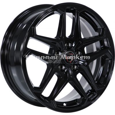 ДискNZ R-04 6.5JxR16 PCD5x108 ET50 DIA63.4, Черный