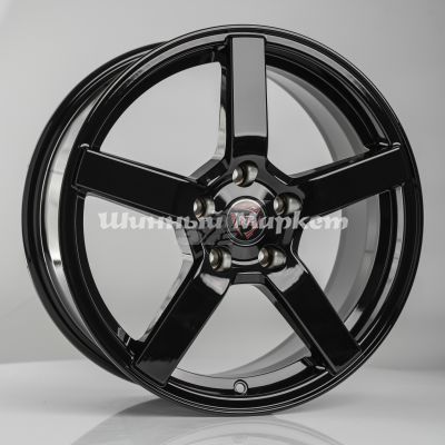 ДискNZ R-02 7JxR17 PCD5x114.3 ET39 DIA60.1, Черный