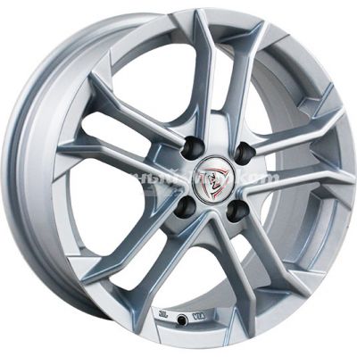 ДискNZ Sh655 6JxR15 PCD5x105 ET39 DIA56.6, серебристый