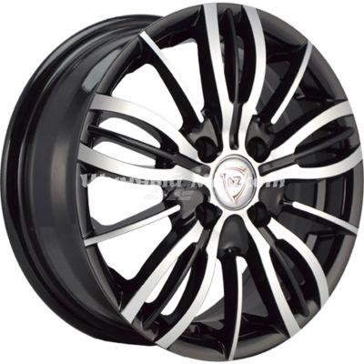 ДискNZ Sh675 6.5JxR16 PCD5x112 ET33 DIA57.1, черный с полированной лицевой стороной