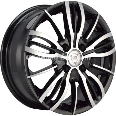 ДискNZ Sh675 6.5JxR16 PCD5x105 ET39 DIA56.6, черный полностью полированный